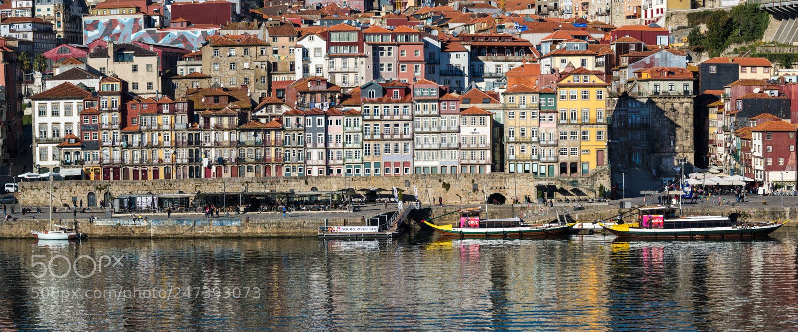 Nikon D600 sample photo. Oporto panoramic old town photography