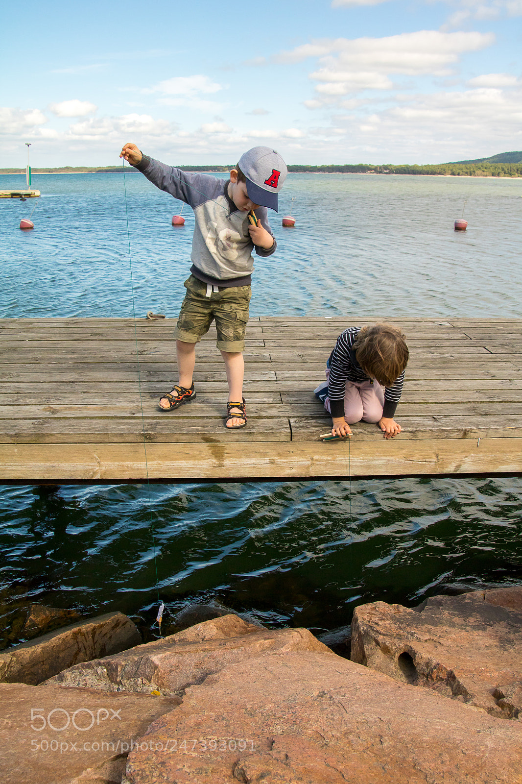 Canon EOS 760D (EOS Rebel T6s / EOS 8000D) sample photo. Fishing for crabs photography
