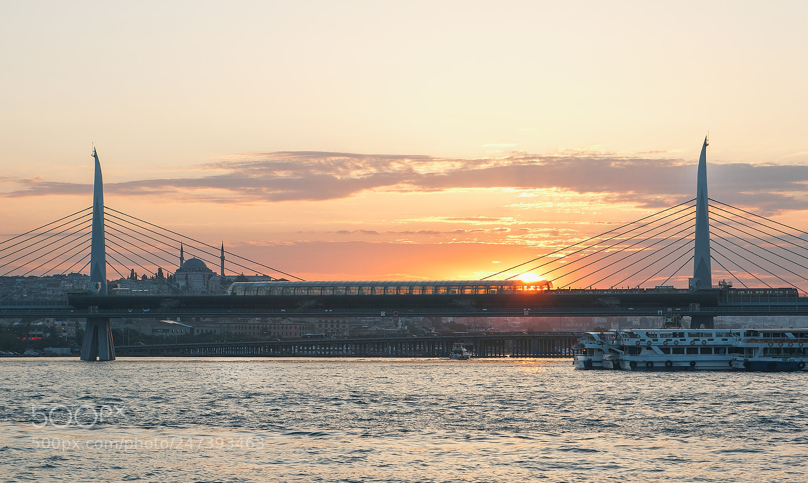 Canon EOS 60D sample photo. Unkapani ataturk subway bridge photography