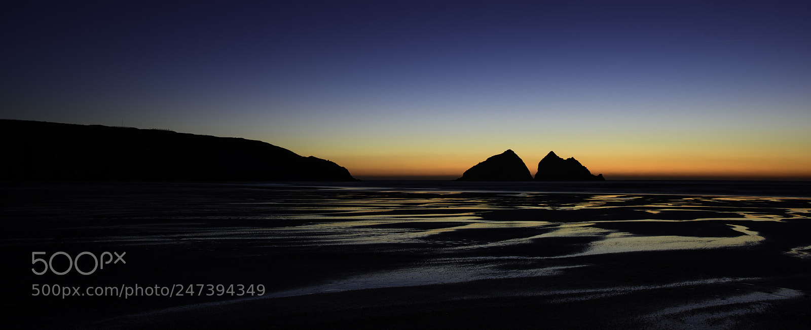 Nikon D810 sample photo. Holywell bay sunset photography
