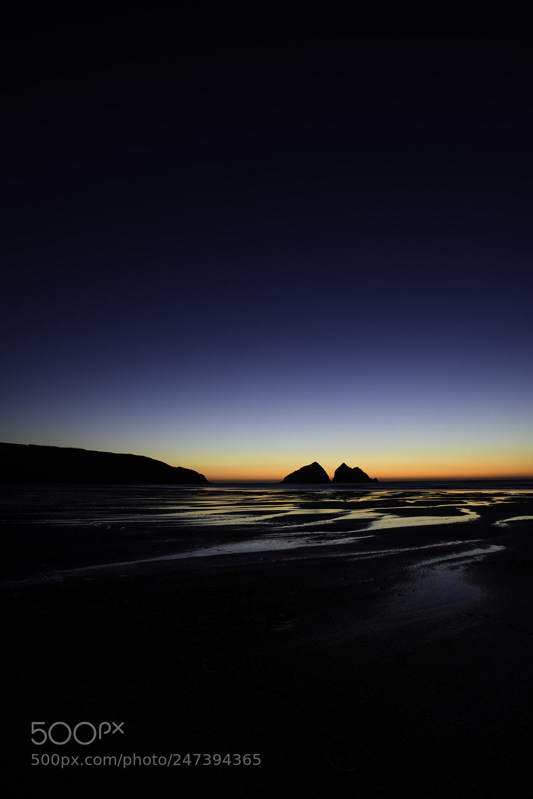 Nikon D810 sample photo. Holywell bay sunset photography