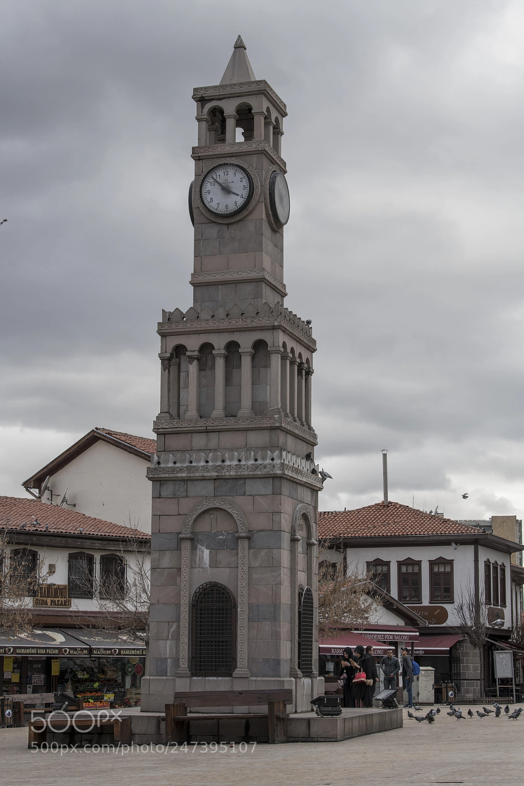 Nikon D850 sample photo. Clock tower ankara photography