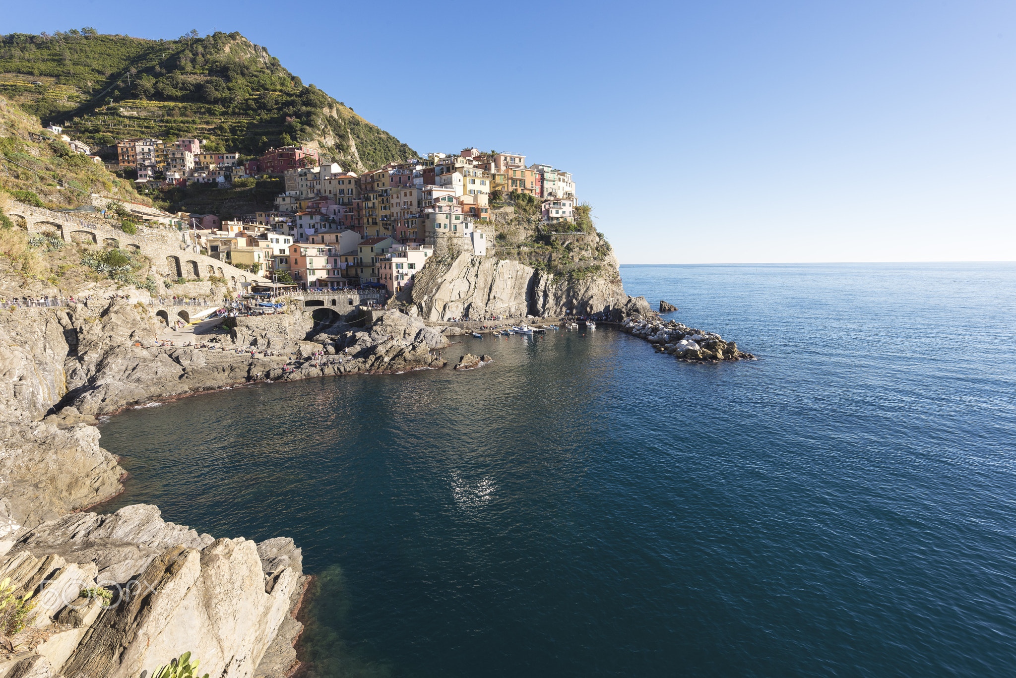 From Manarola, with love (reflection)...