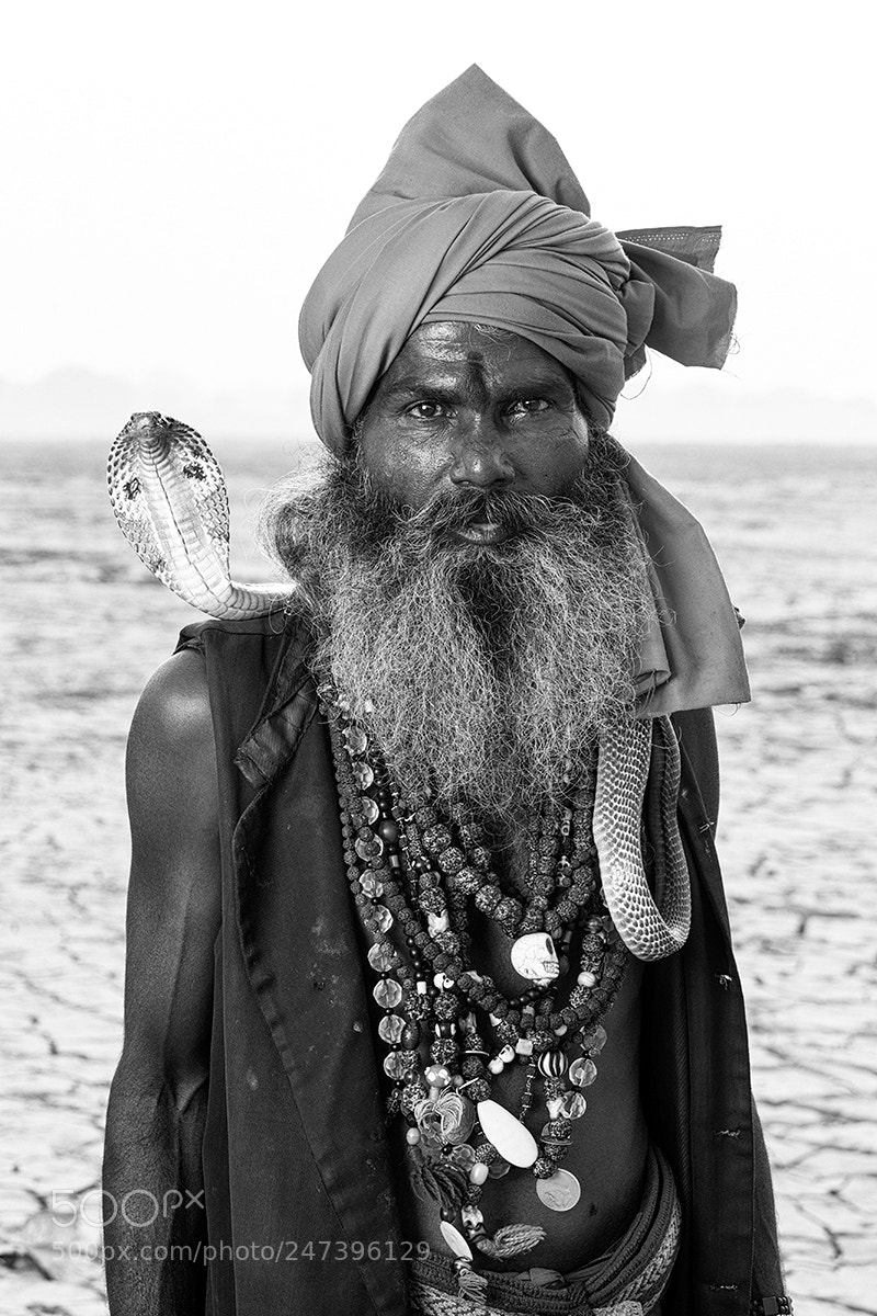 Canon EOS-1D X sample photo. Snake charmer, varanasi photography