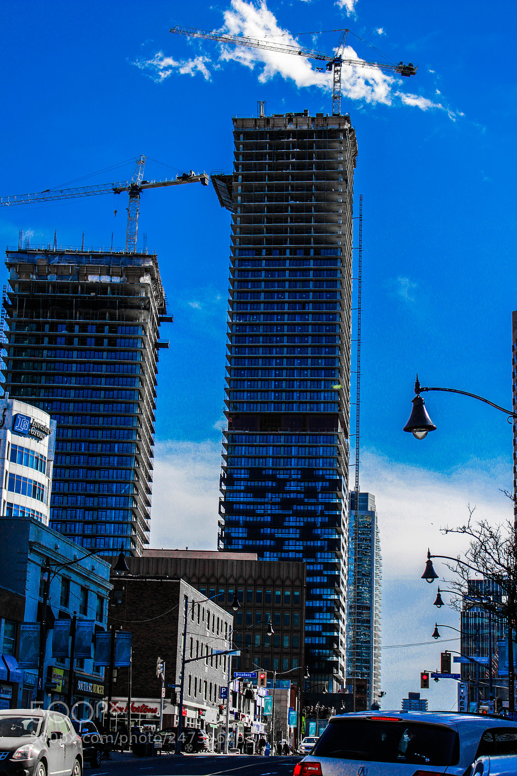 Canon EOS 100D (EOS Rebel SL1 / EOS Kiss X7) sample photo. Unfinished condos photography