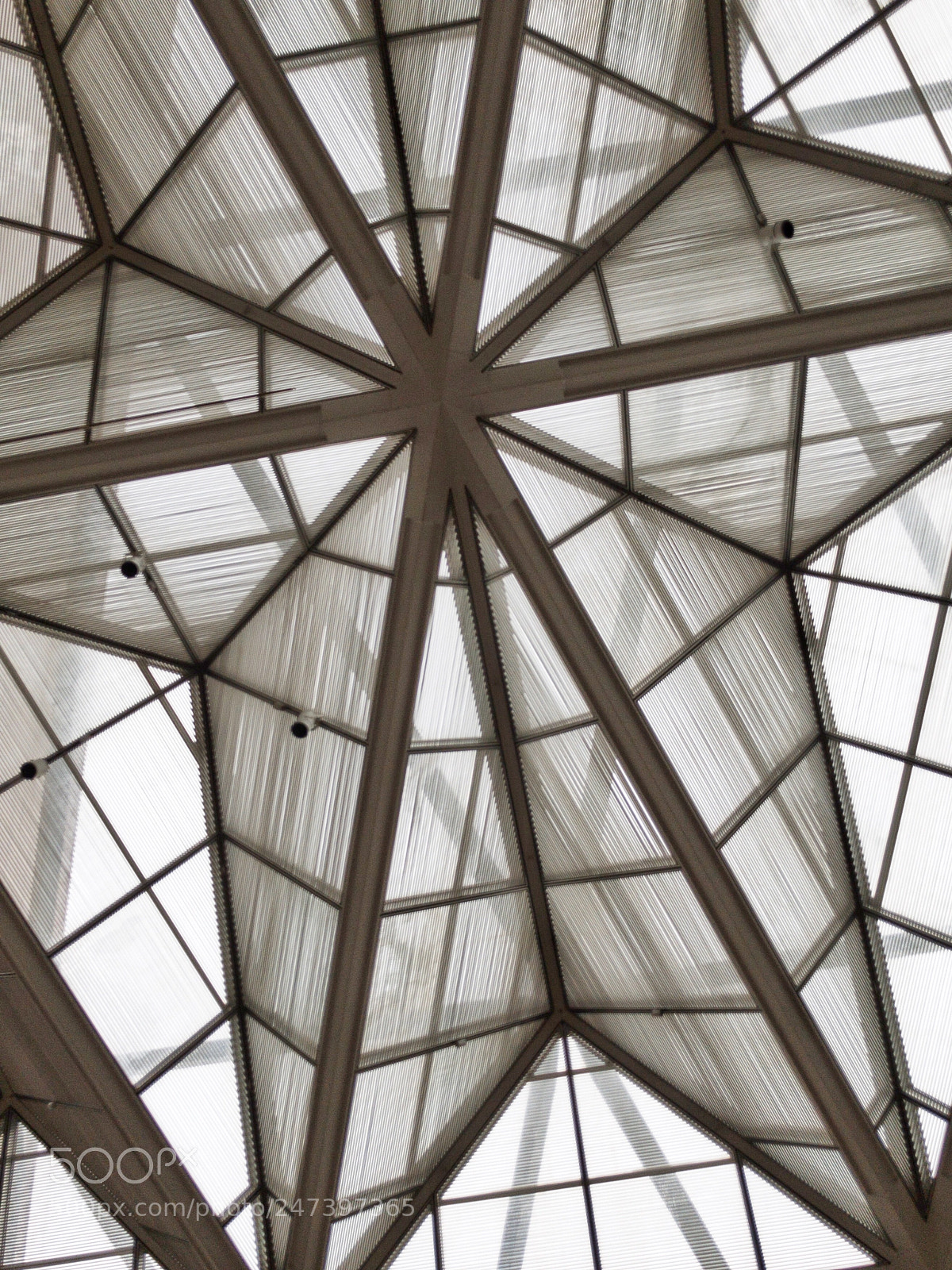 Apple iPhone 8 Plus sample photo. Skylight at national gallery photography