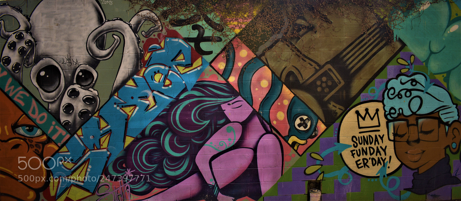 Nikon D3400 sample photo. Street art austin photography