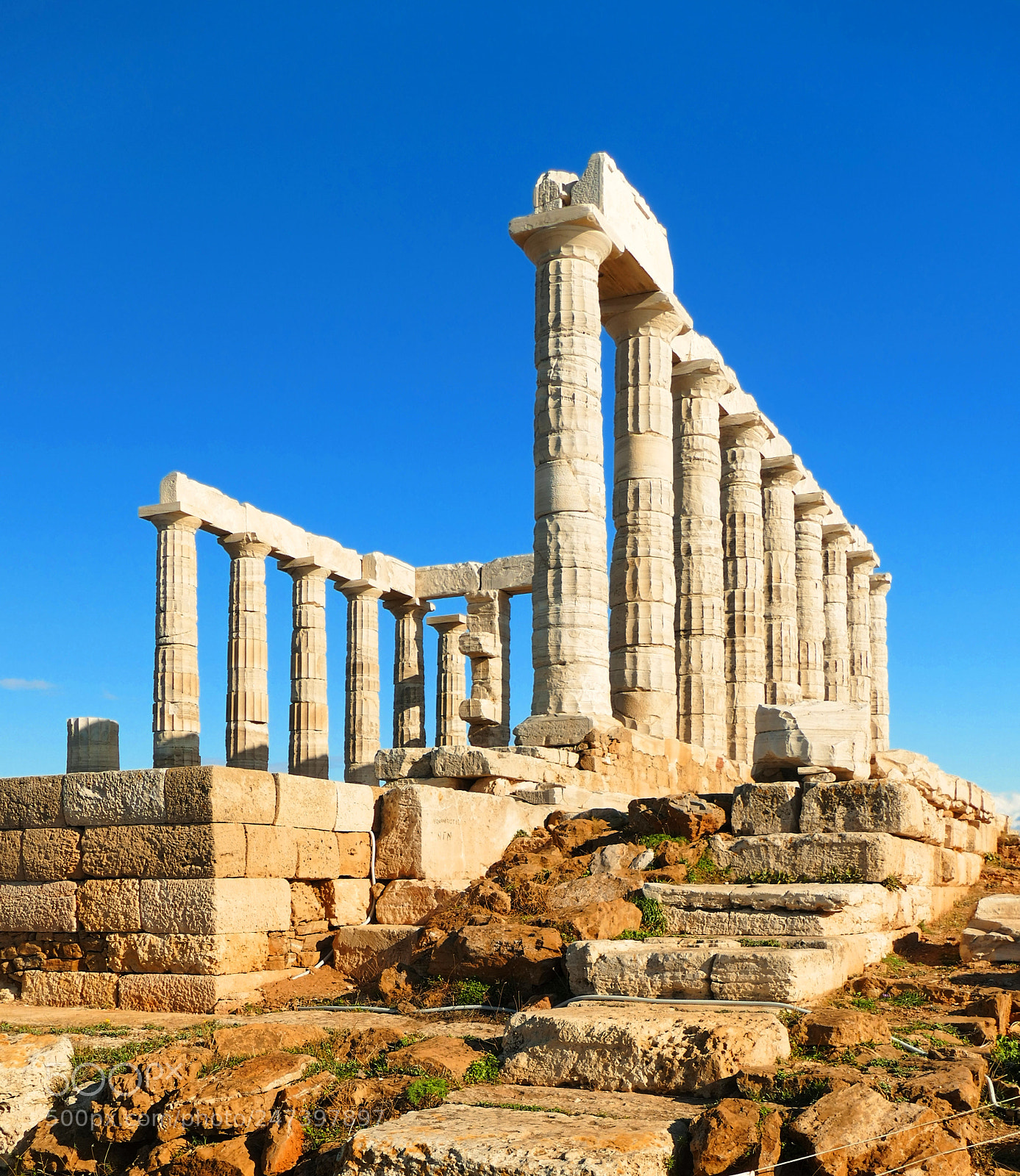 Panasonic Lumix DMC-FZ1000 sample photo. Temple of poseidon, sounio photography