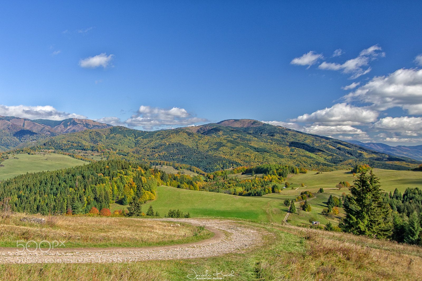 Pentax K-70 sample photo. Autumn in horehronie region photography
