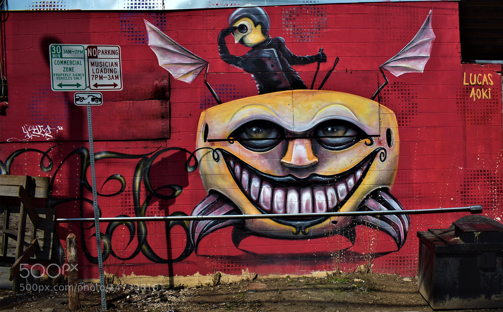 Nikon D3400 sample photo. Street art austin photography