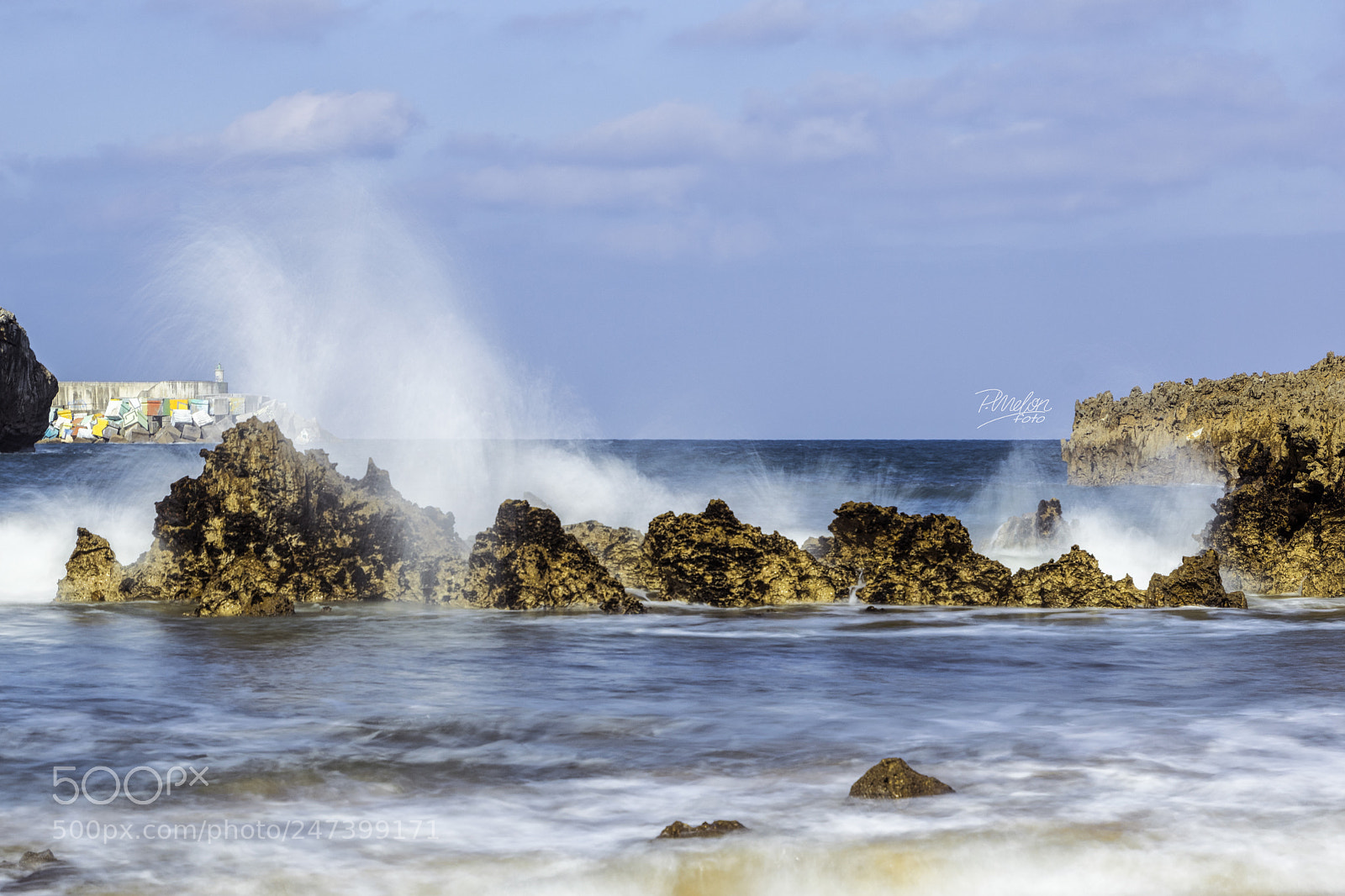 Sony SLT-A68 sample photo. Olas en llanes photography