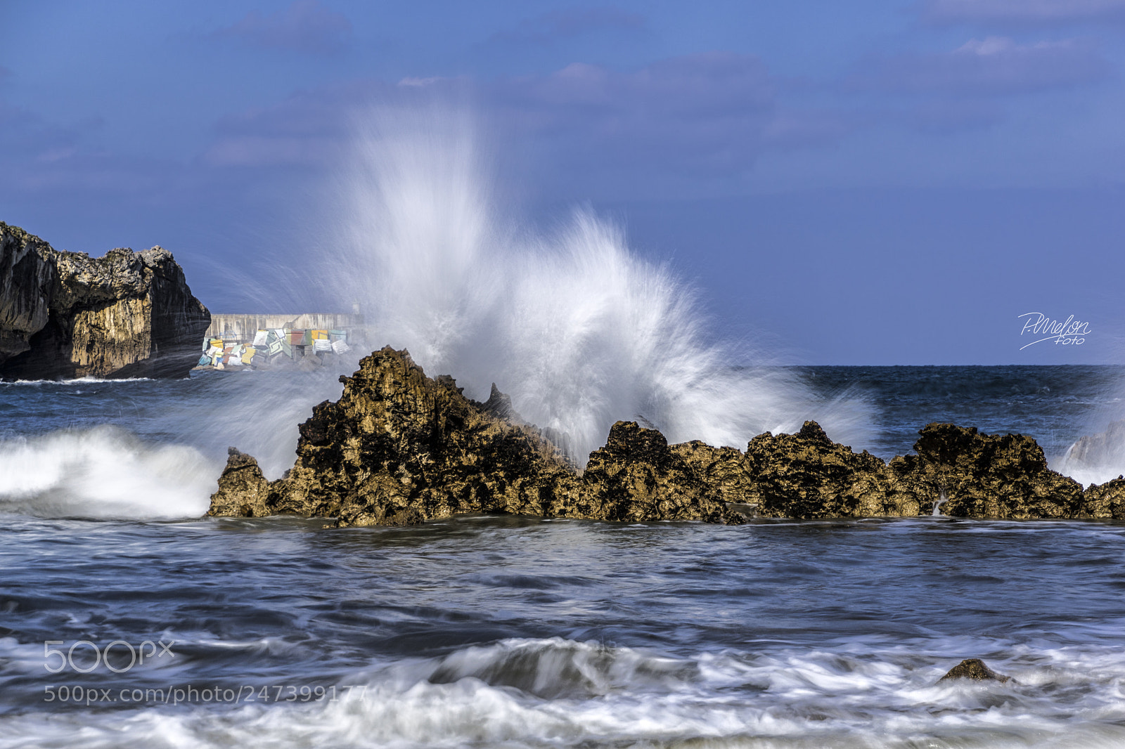 Sony SLT-A68 sample photo. Olas en llanes photography