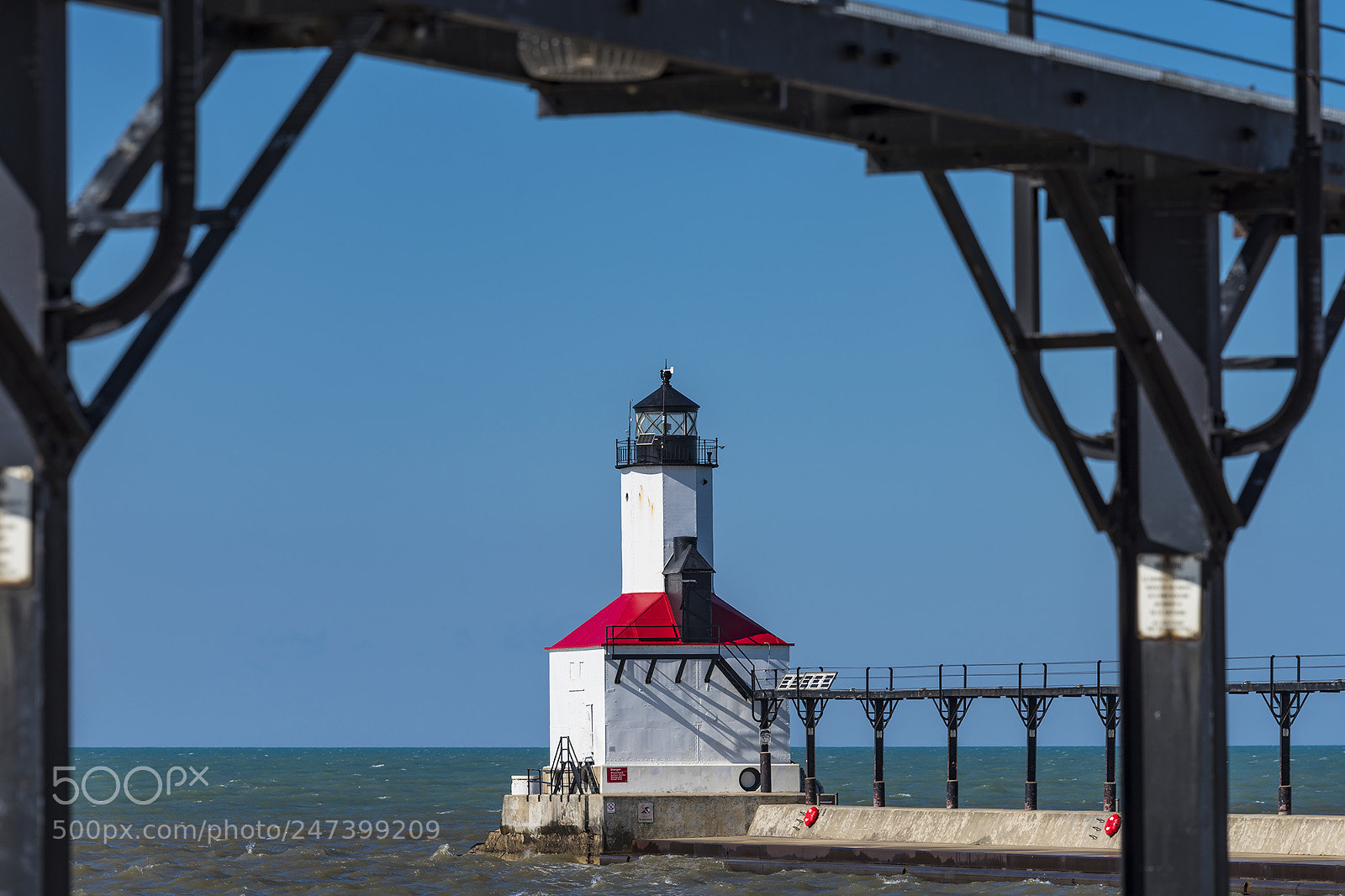 Nikon D810 sample photo. Michigan city lighthouse photography