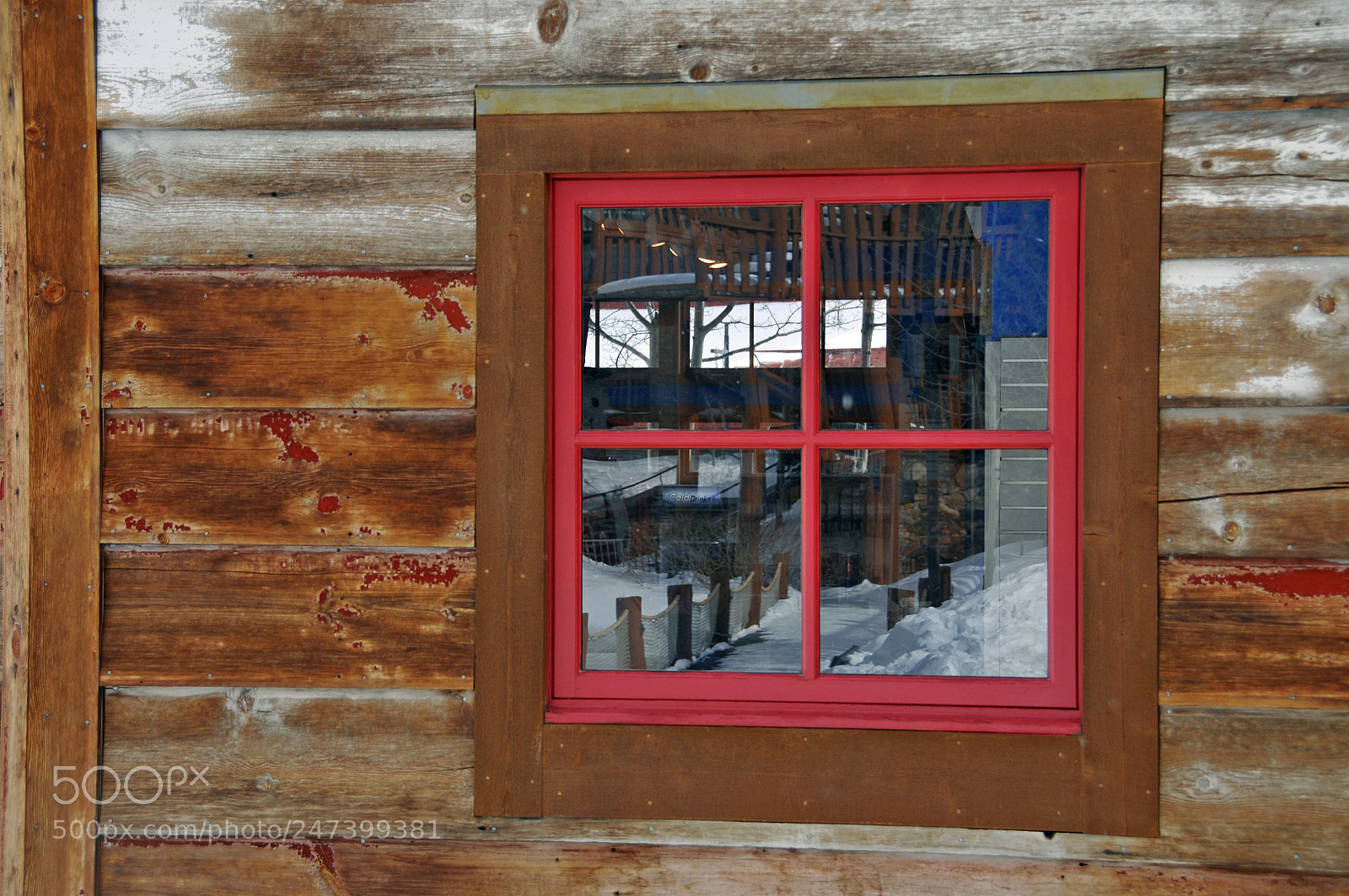 Nikon D300 sample photo. Winter window photography