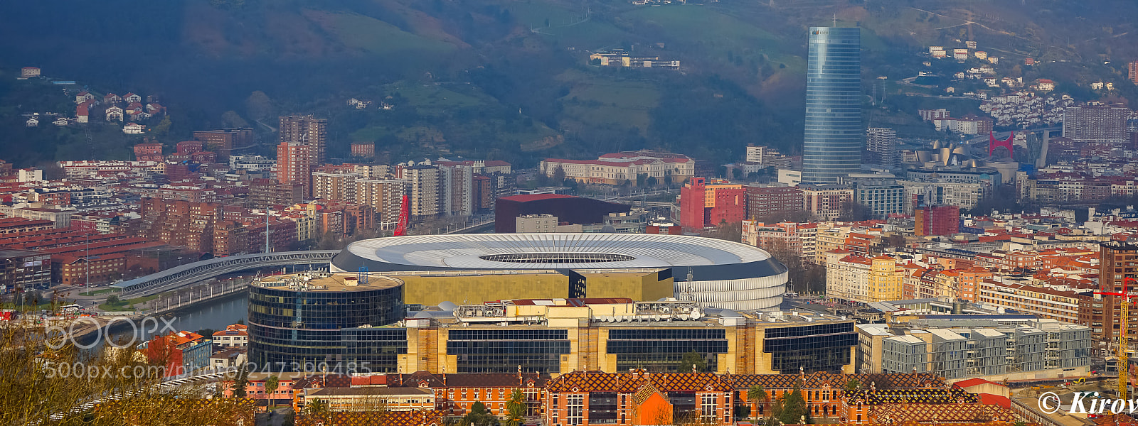 Sony a7 II sample photo. San mames football stadium photography