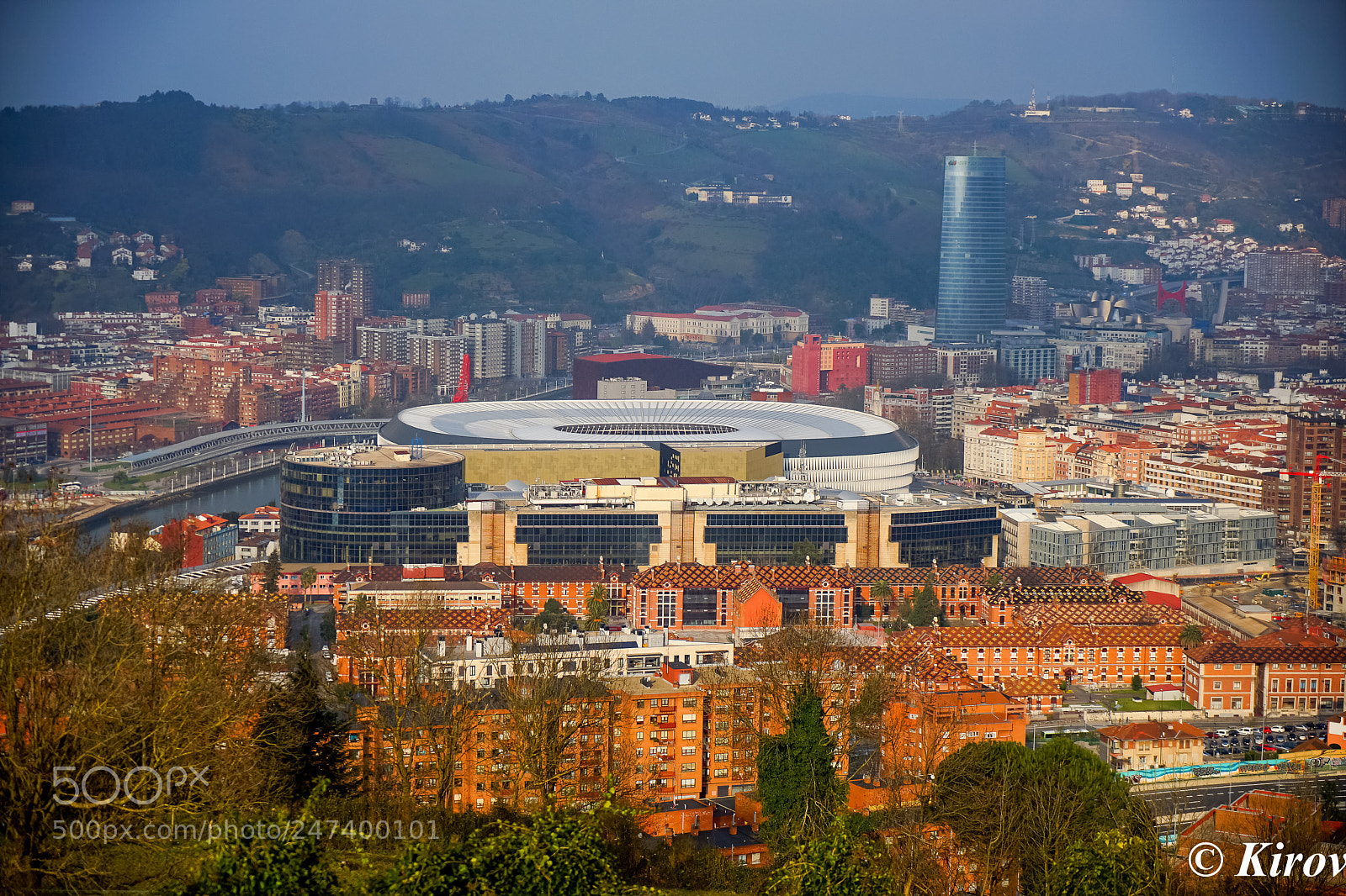Sony a7 II sample photo. San mames football stadium photography