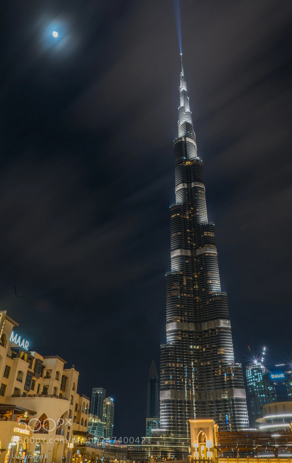 Sony a7R II sample photo. Burj khalifa photography