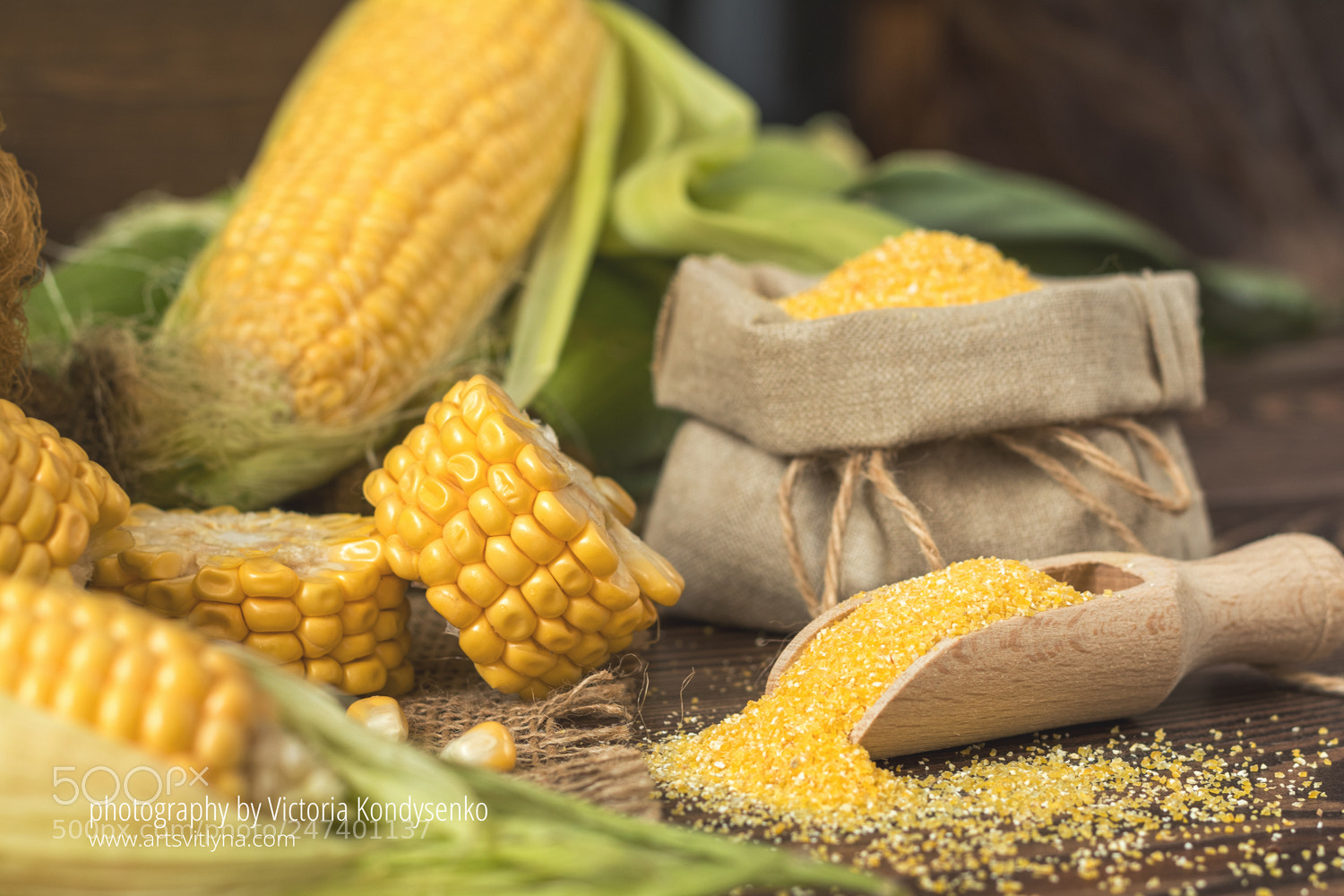 Canon EOS 80D sample photo. Fresh corn on cobs photography
