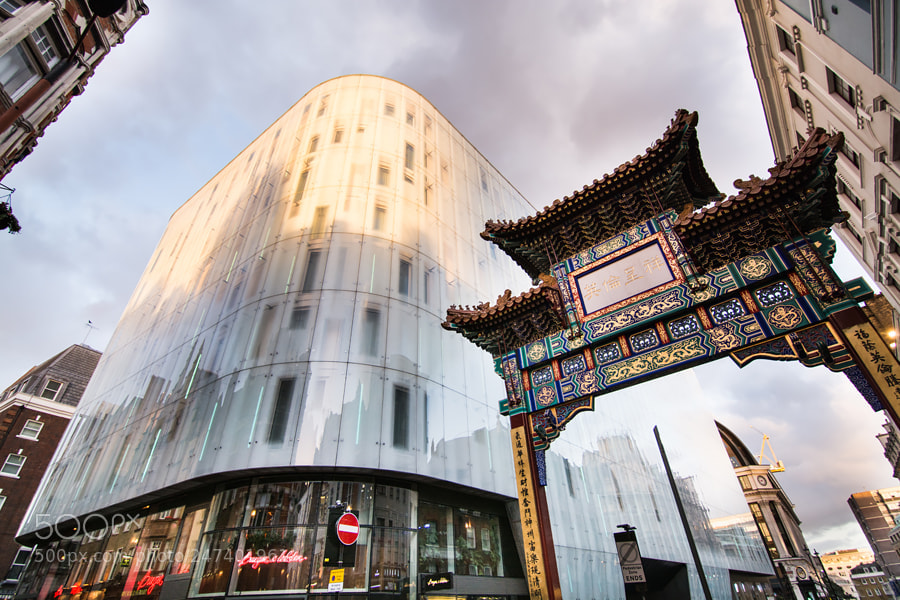 Nikon D7100 sample photo. Chinatown gate - london photography