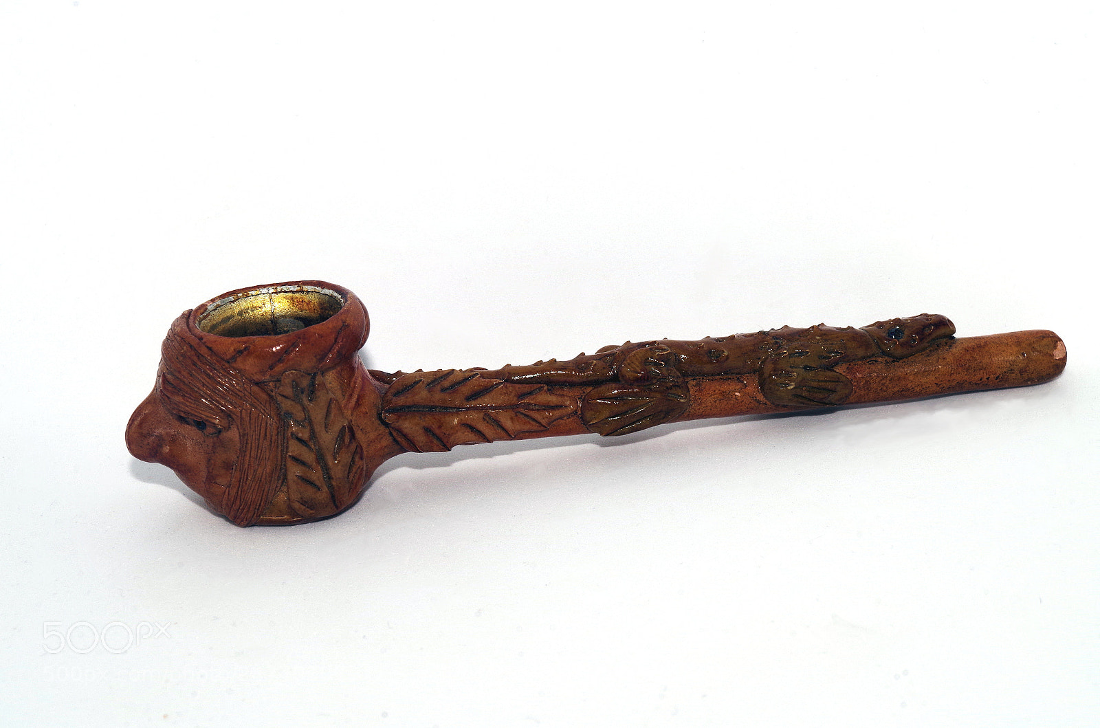 Pentax K-500 sample photo. Smoking pipe photography