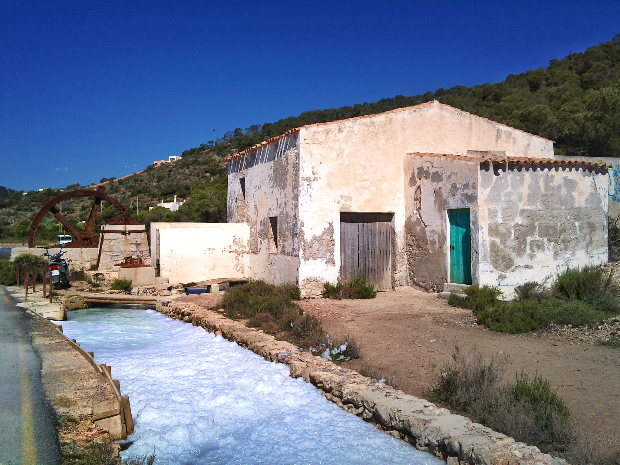 Sony Ericsson U10i sample photo. Ibiza photography