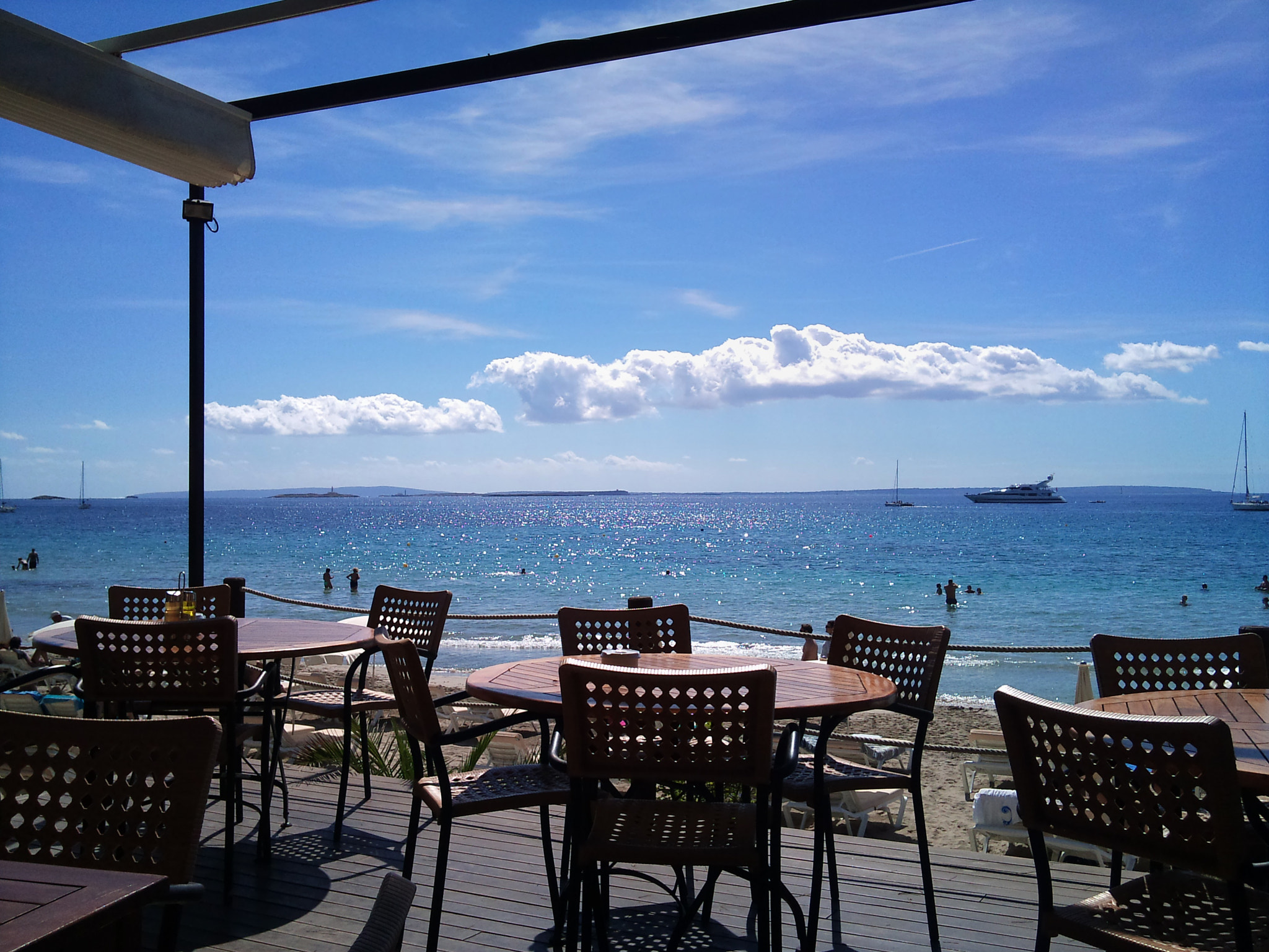Sony Ericsson U10i sample photo. Ibiza photography