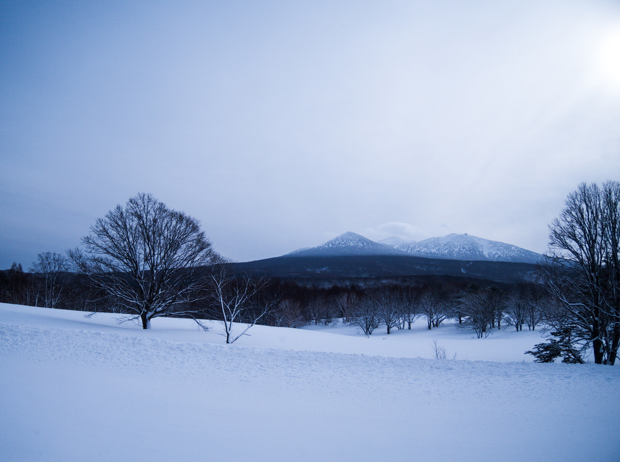 Nikon Coolpix P330 sample photo. Snow on the hill photography