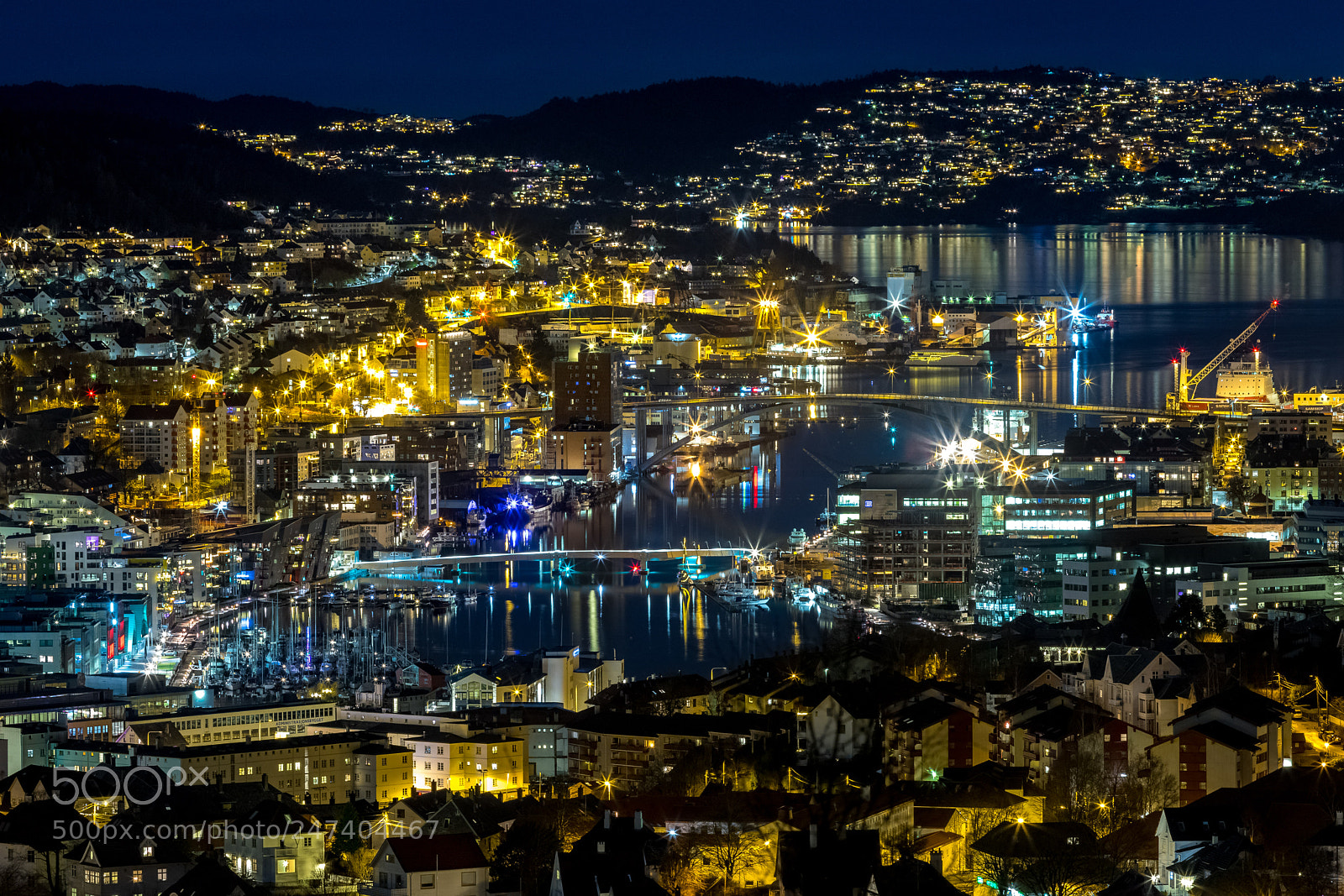 Canon EOS 6D Mark II sample photo. Skyline in bergen photography