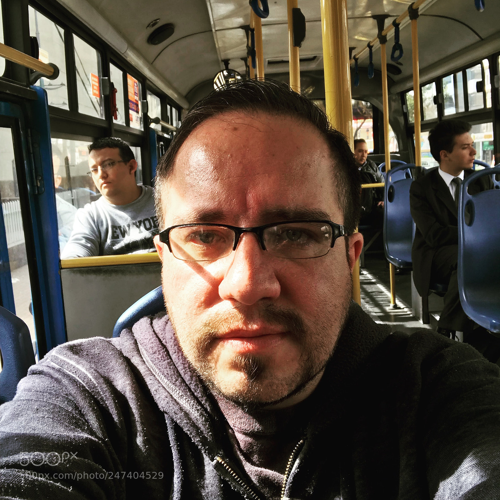 Apple iPhone 7 sample photo. Autobus photography