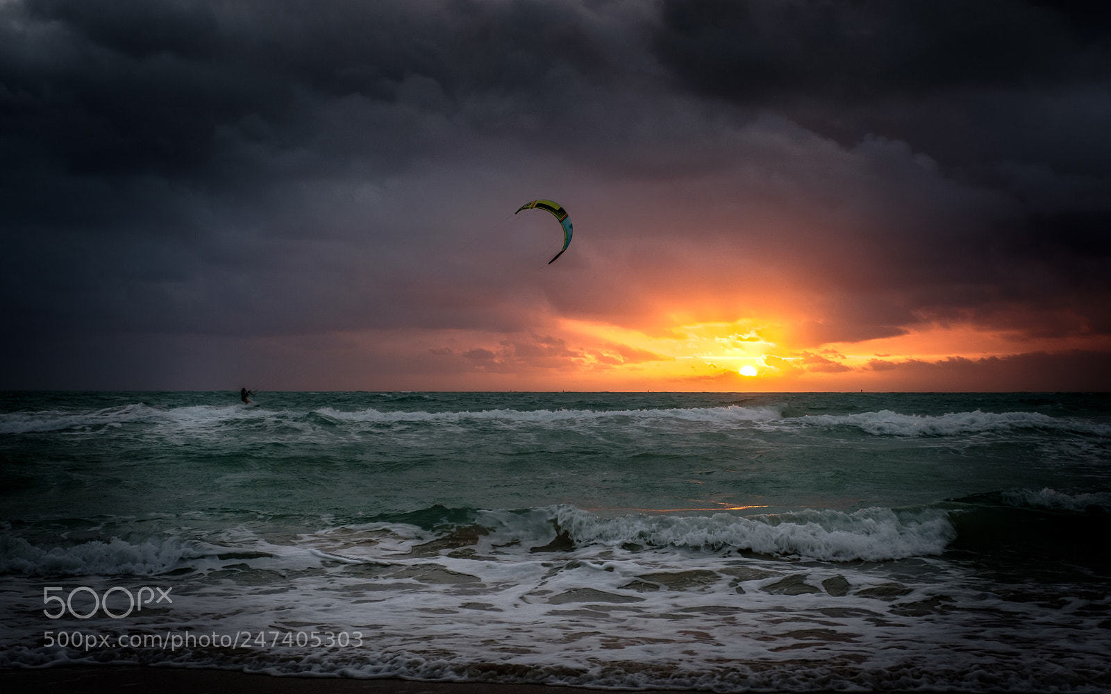 Fujifilm X-Pro2 sample photo. Kite surfer photography