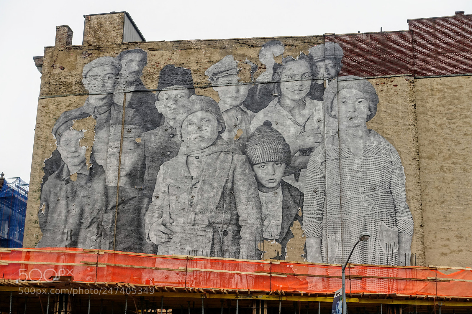 Sony Cyber-shot DSC-RX100 III sample photo. Immigrant children mural photography