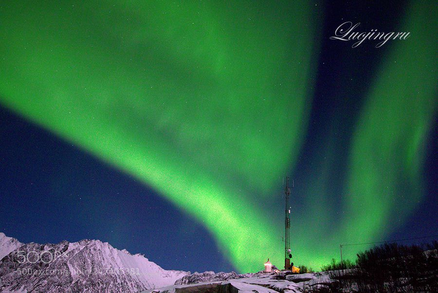 Canon EOS-1D X sample photo. Northern lights photography