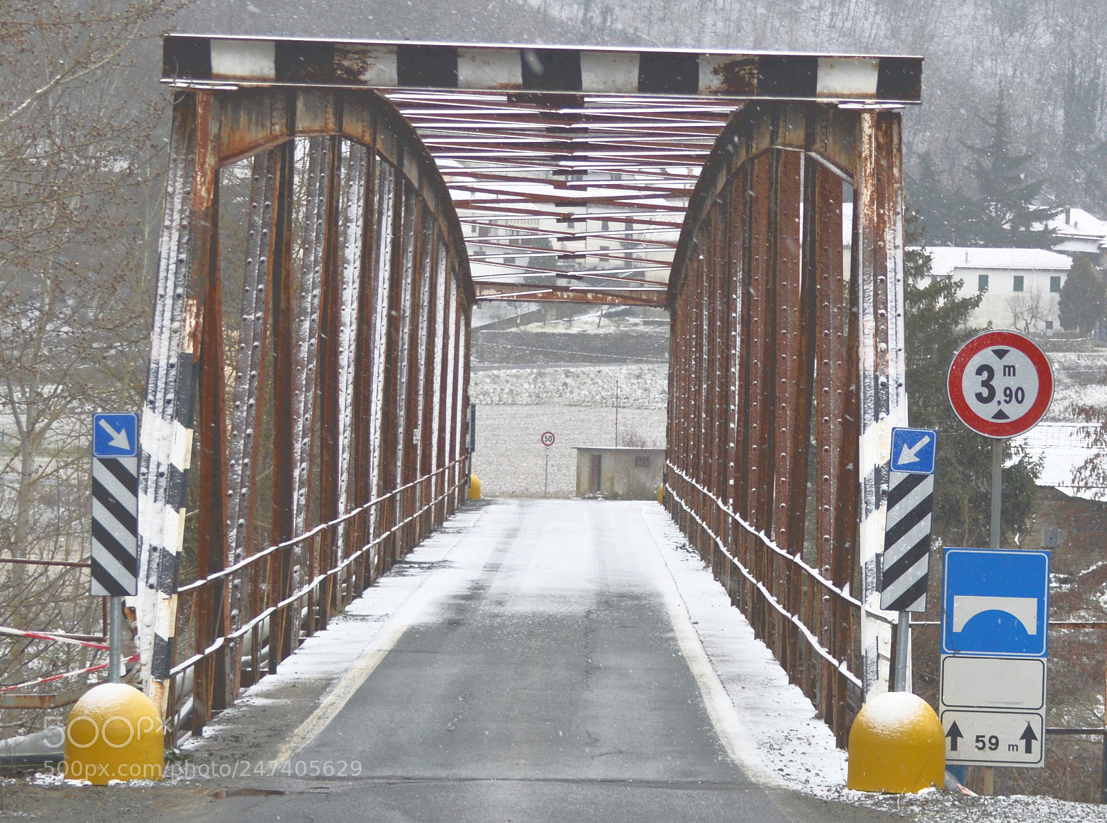 Nikon D3200 sample photo. Un ponte in ferro photography