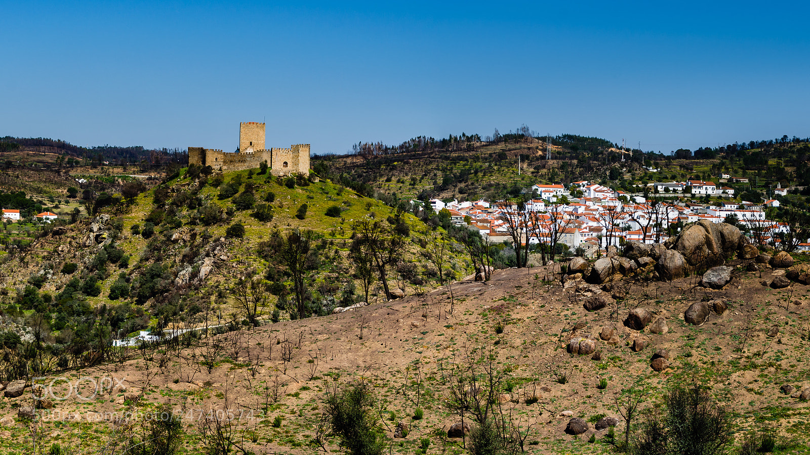 Nikon D5100 sample photo. Belver-portugal 5 months after bushfires photography