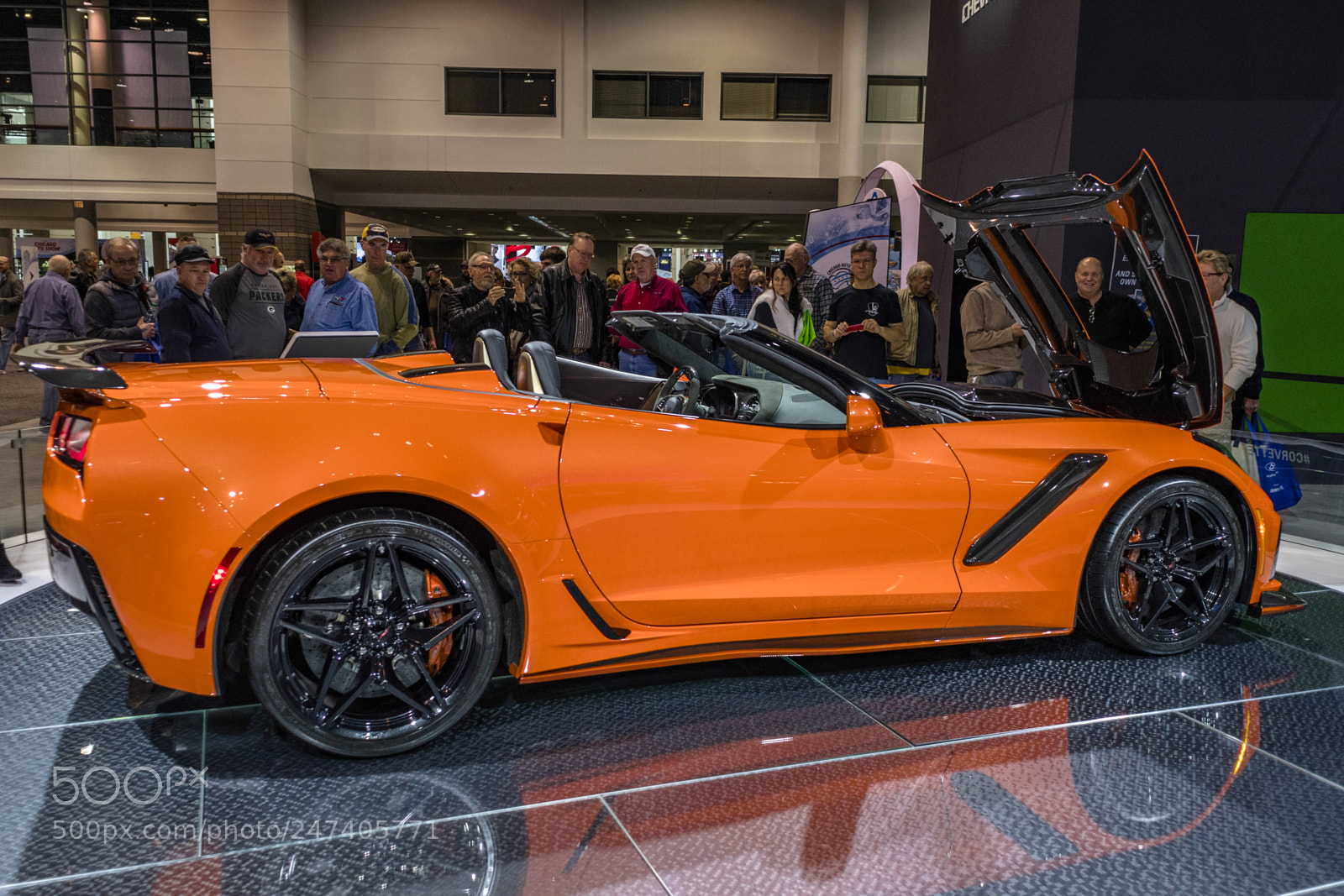 Nikon D500 sample photo. Chicago auto show photography