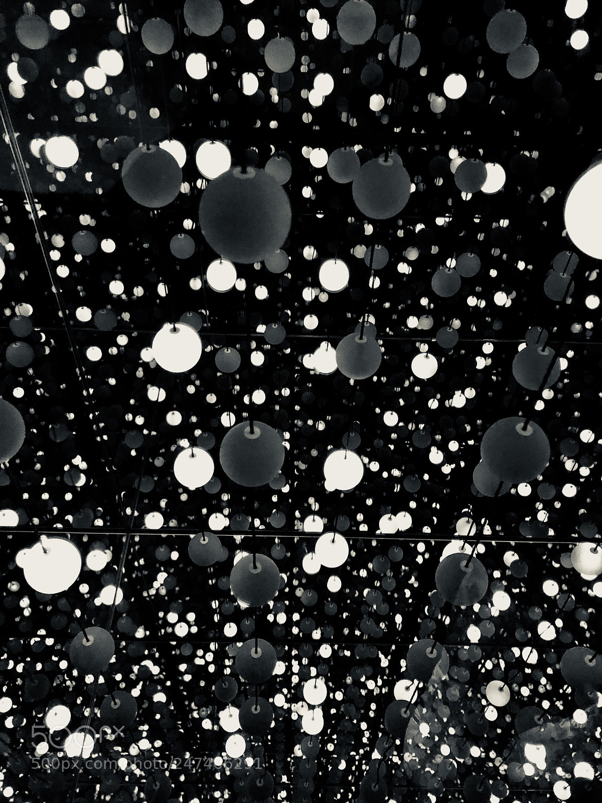 Apple iPhone X sample photo. Simulated 30 million bubbles photography