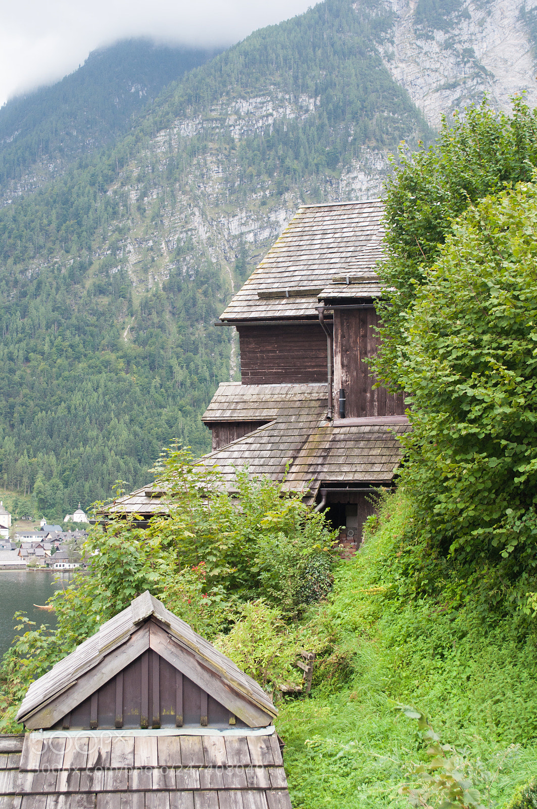 Nikon D5000 sample photo. Village houses 01 photography