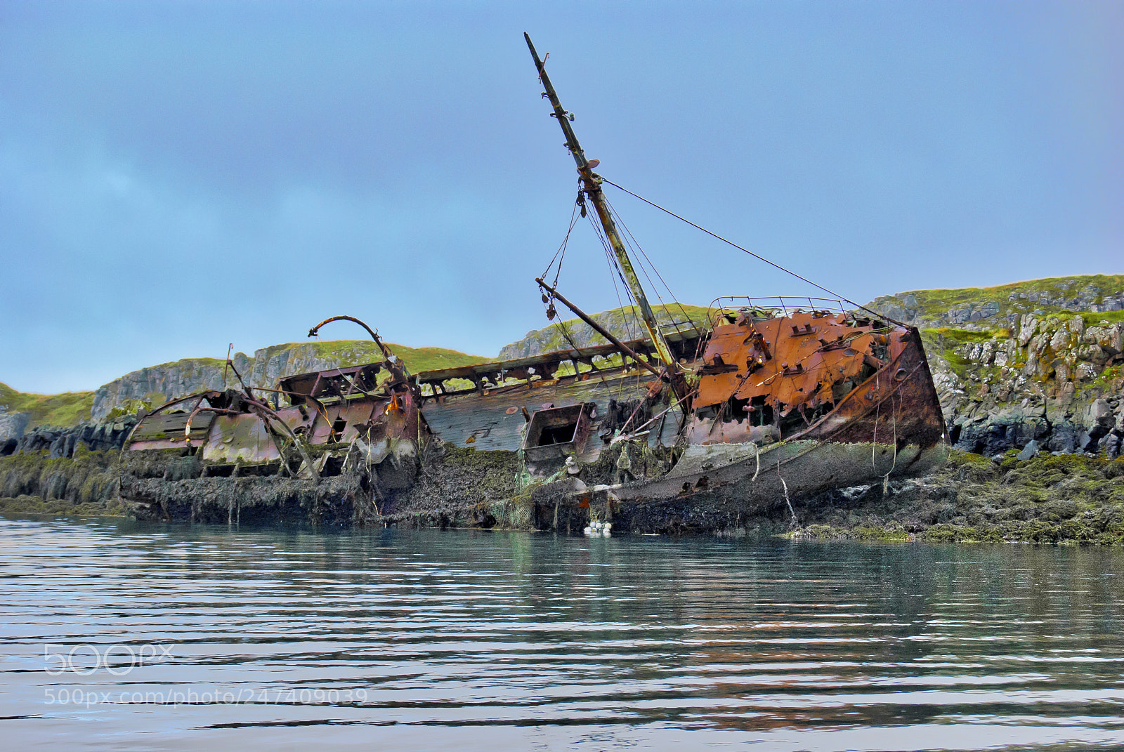 Nikon D60 sample photo. Old troller - old photography