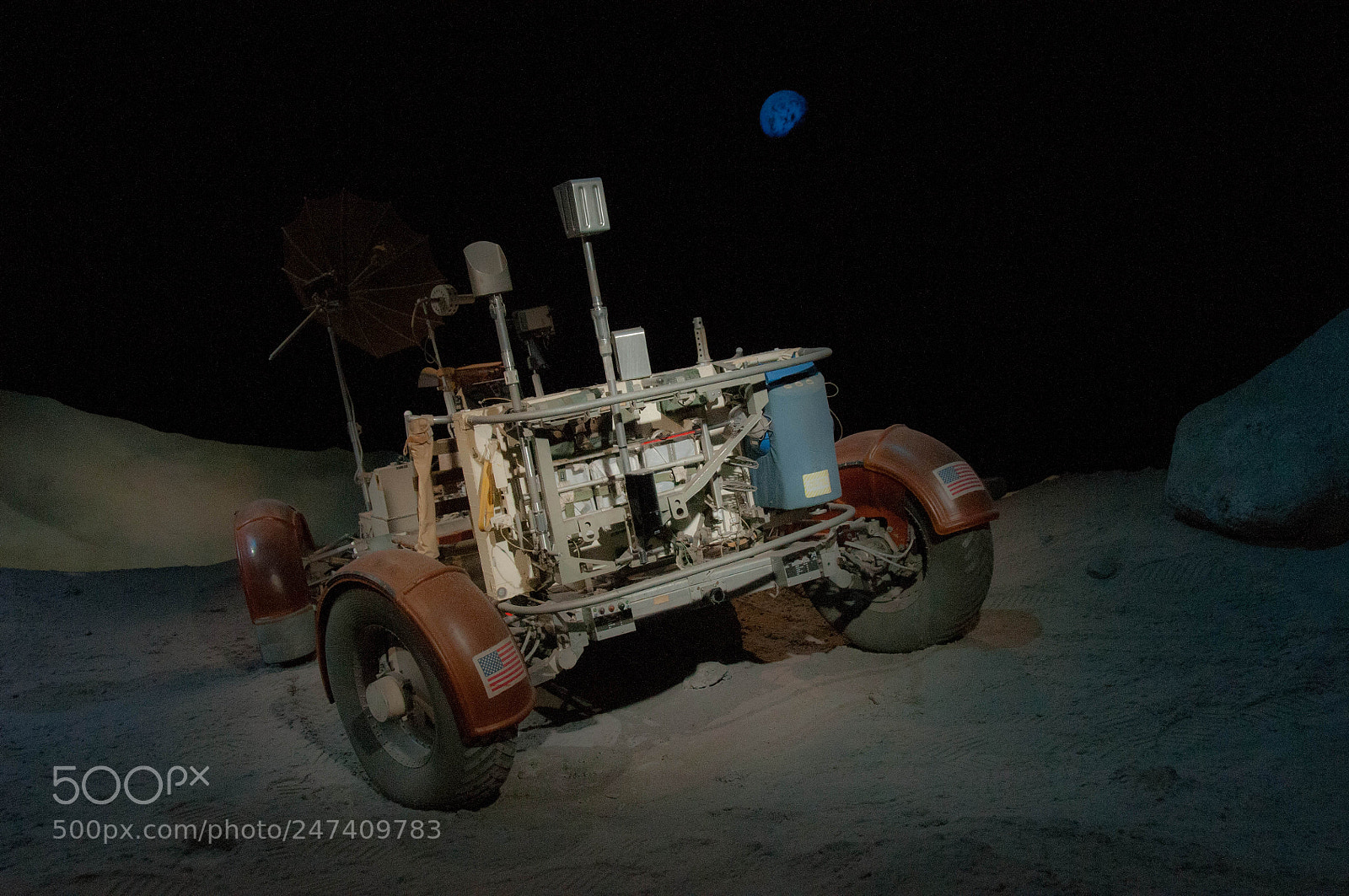 Nikon D300 sample photo. Lunar roving vehicle (lrv) photography