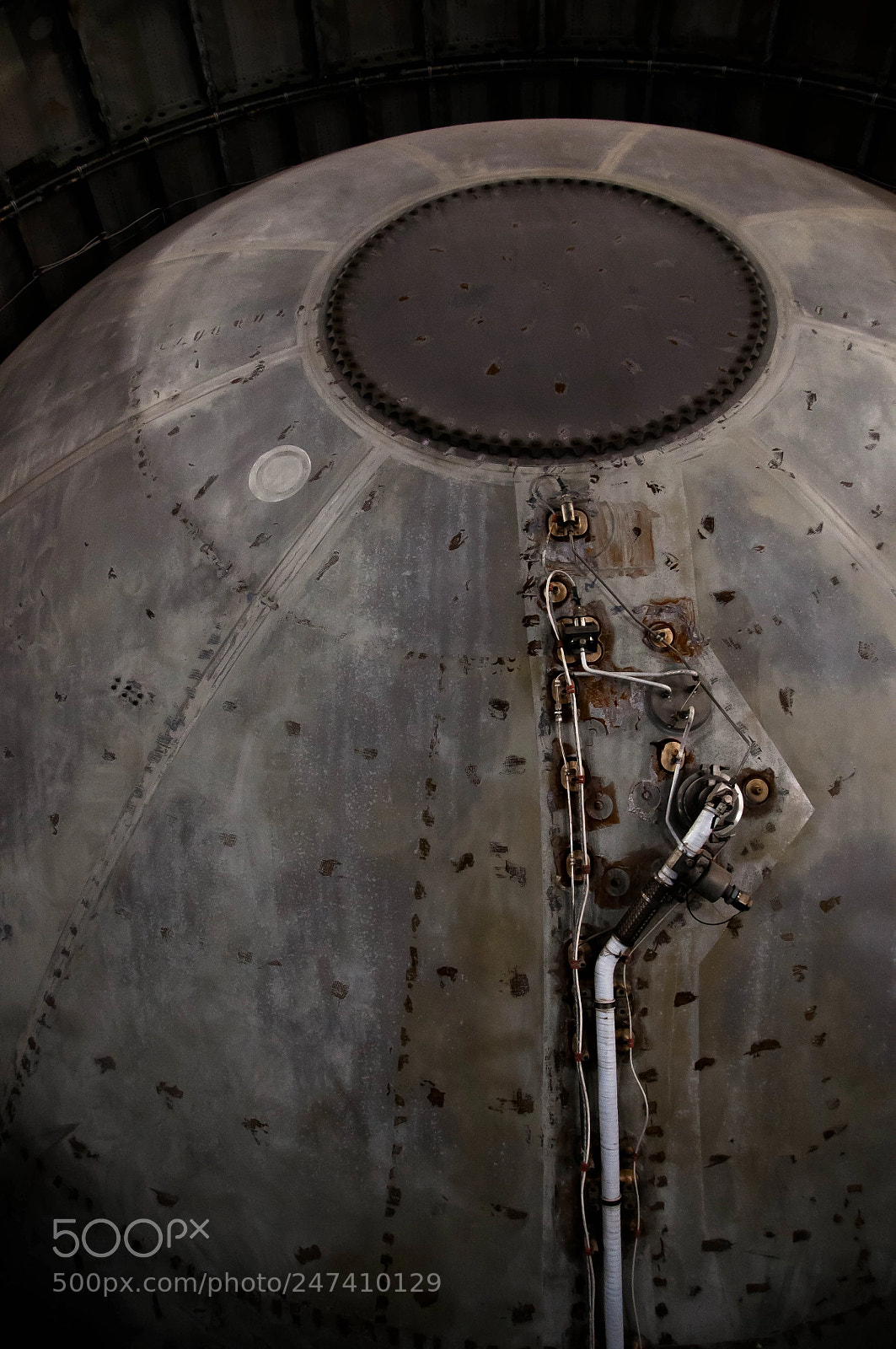Nikon D300 sample photo. Saturn v stage 3 photography