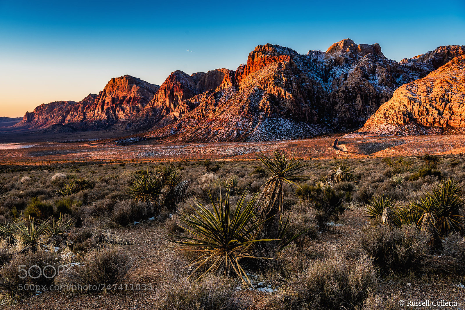 Nikon D810 sample photo. Red rock vegas photography