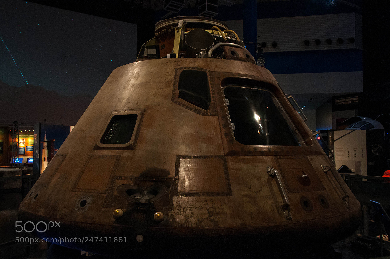Nikon D300 sample photo. Apollo 11 command module photography