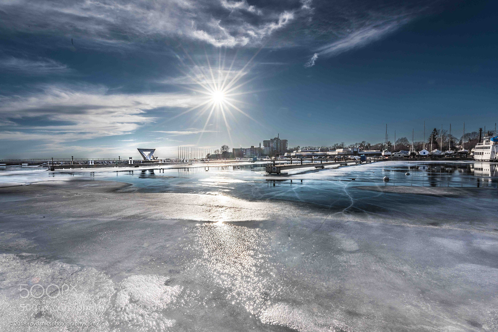 Nikon D810 sample photo. Harbour thaw photography