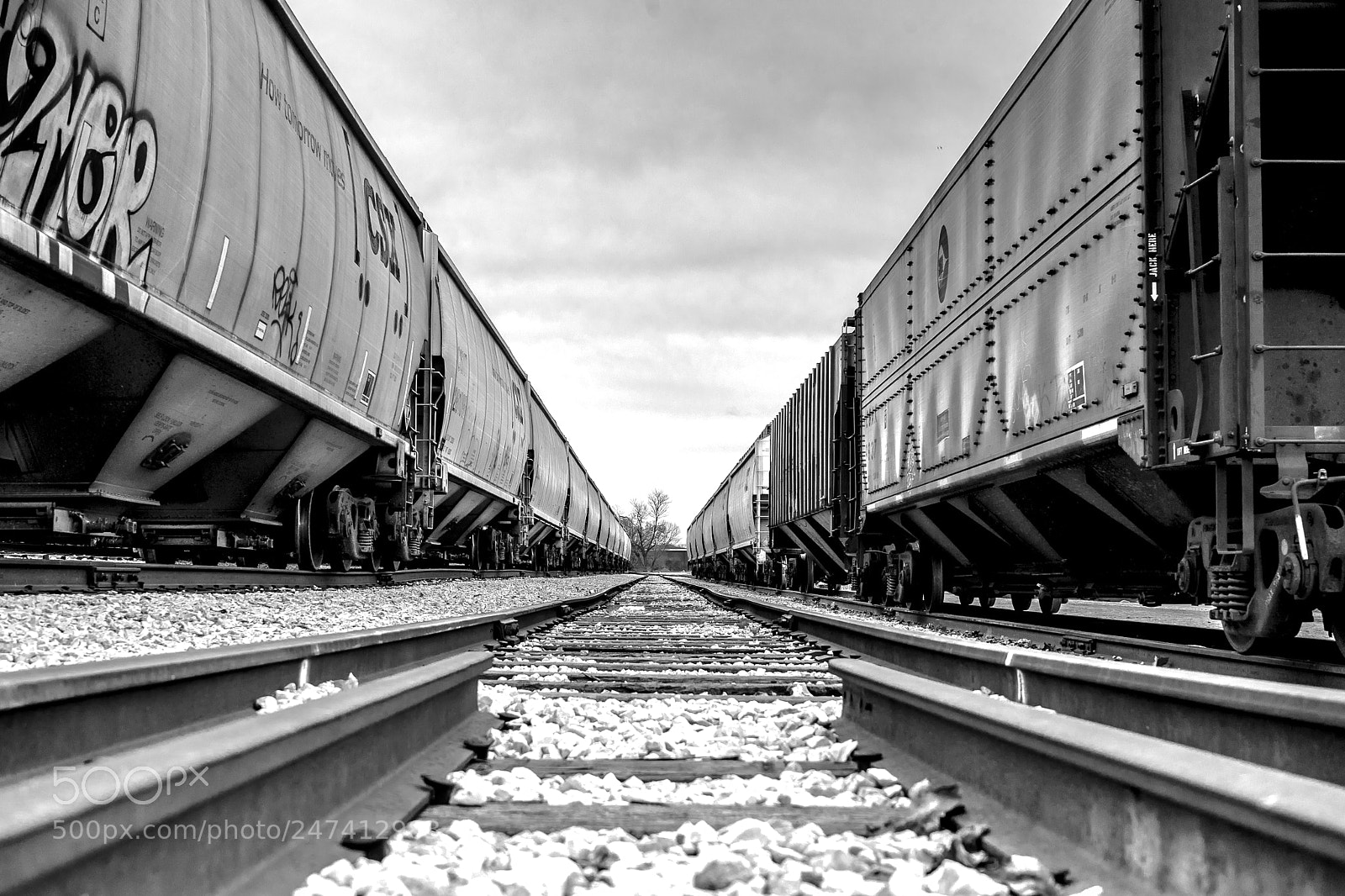 Sony a7 sample photo. Between two trains photography