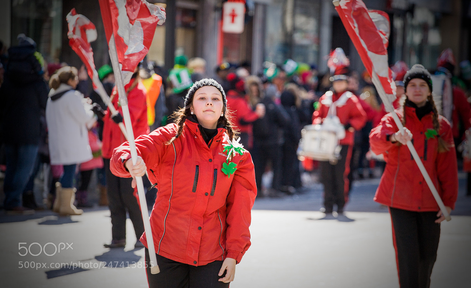 Canon EOS 5D sample photo. Parade red photography
