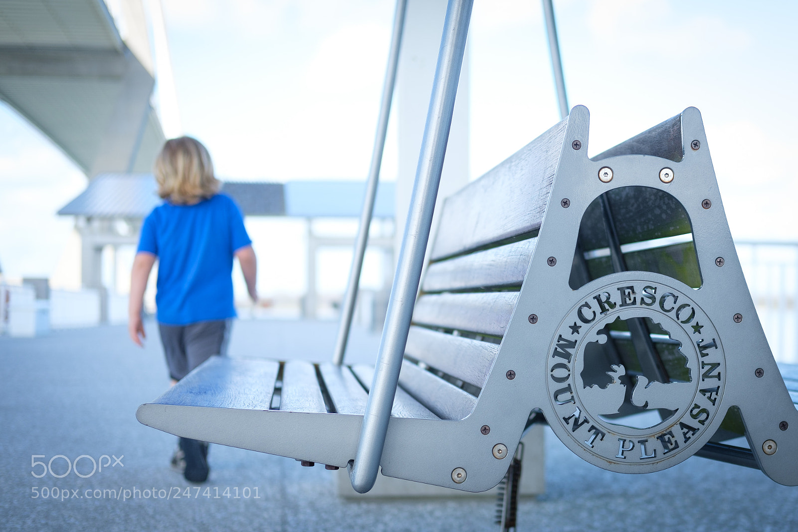 Fujifilm X-T2 sample photo. Pier bench photography