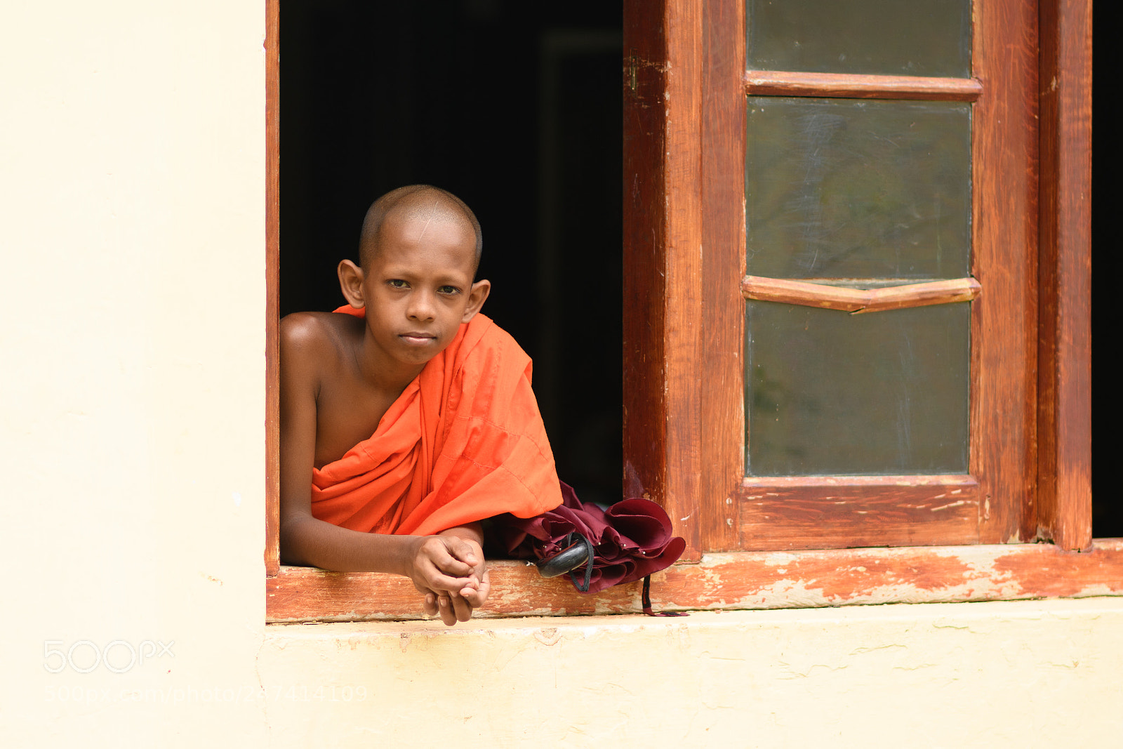 Nikon D7500 sample photo. Monk photography