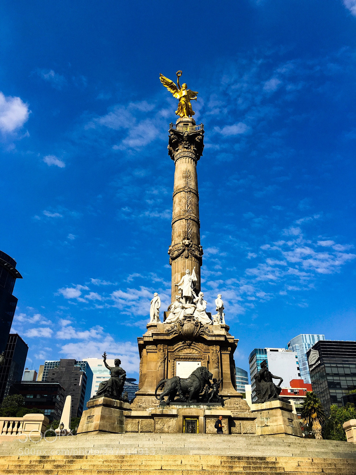 Apple iPhone 6s sample photo. Ngel de la independencia photography
