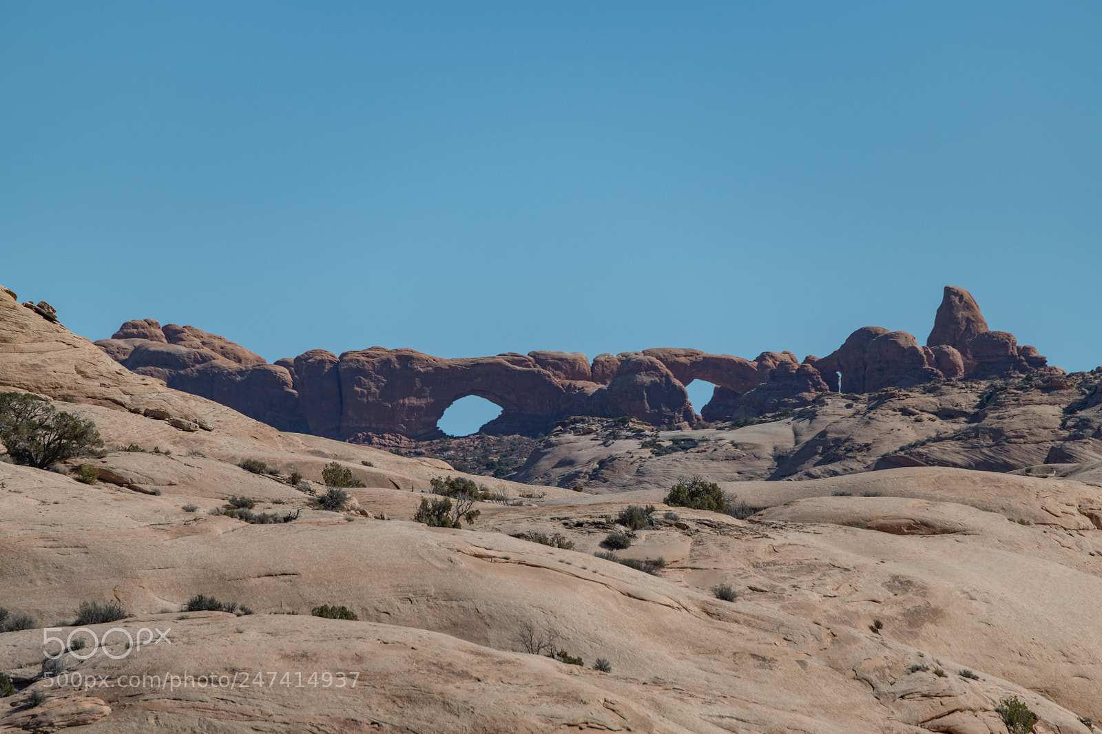 Nikon D850 sample photo. 'windows'. arches national park photography
