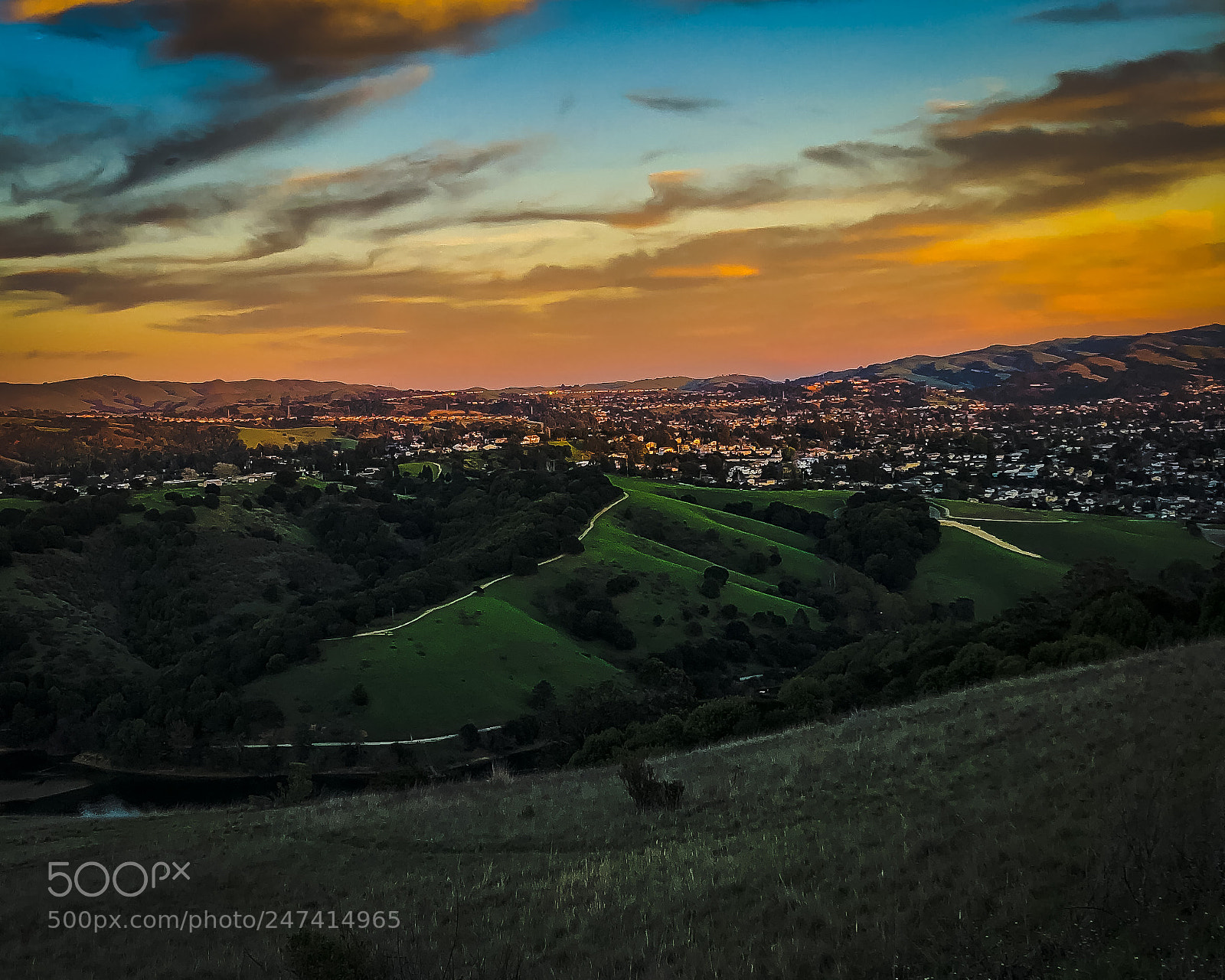Apple iPhone 8 Plus sample photo. Endless northern california hills photography